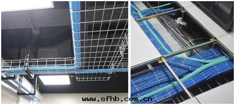 線(xiàn)缆(lǎn)鋪设-勁浪科技均采用(yòng)100%原裝(zhuāng)正(zhèng)品線(xiàn)缆(lǎn)，沿橋(qiáo)架或(huò)管(guǎn)道(dào)敷设，排列整齊，每隔一(yī)米(mǐ)用(yòng)魔術(shù)紮带(dài)進(jìn)行捆紮，便于(yú)維护。